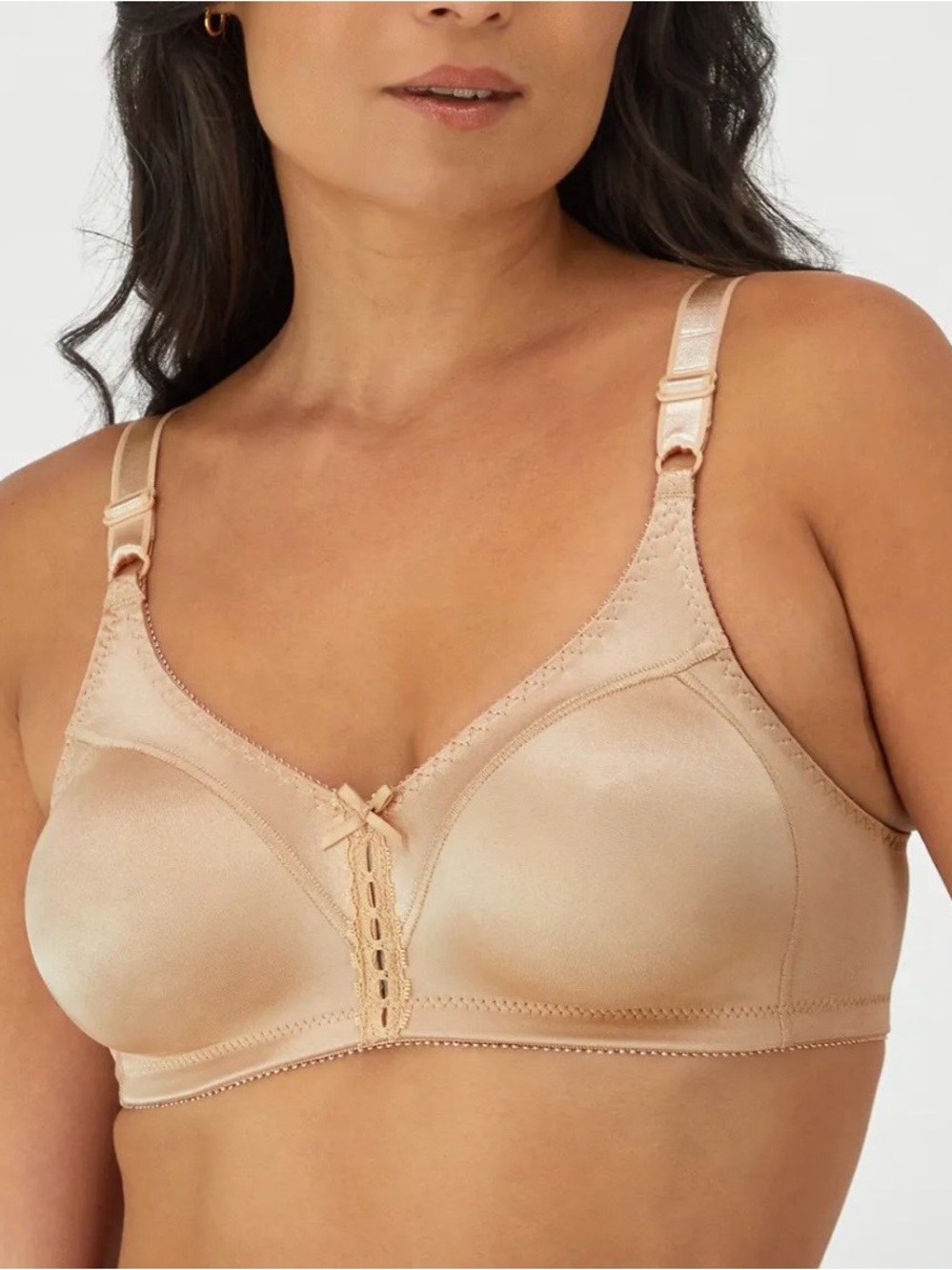 Bali Nude Double Support Wireless Bra Size 38C